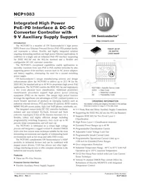 NCP1083DEG Datenblatt Cover