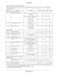 NCP6914AFCDT1G數據表 頁面 5