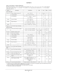 NCP6914AFCDT1G Datasheet Page 6