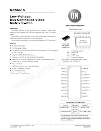 NCS6416DWR2G Datenblatt Cover