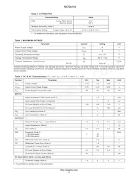 NCS6416DWR2G數據表 頁面 3