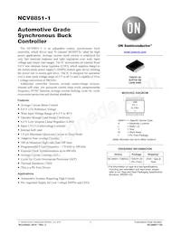 NCV8851-1DBR2G Datenblatt Cover