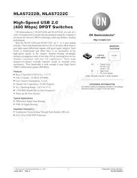 NLAS7222CMUTBG Datenblatt Cover