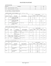 NLAS7222CMUTBG Datasheet Pagina 3