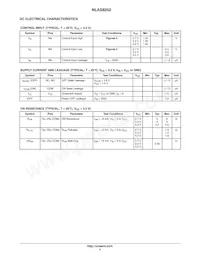 NLAS8252MUTAG Datasheet Pagina 4