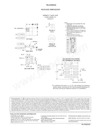 NLAS8252MUTAG Datasheet Pagina 8