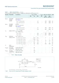 NX3DV2567GU Datasheet Pagina 6