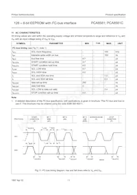 PCA8581T/6 Datasheet Pagina 11