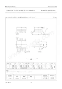 PCA8581T/6 Datasheet Pagina 15