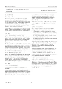 PCA8581T/6 Datasheet Pagina 16