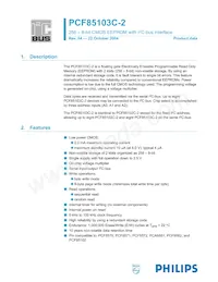 PCF85103C-2P/00 Datenblatt Cover