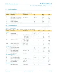 PCF85103C-2P/00 Datasheet Pagina 10