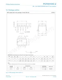 PCF85103C-2P/00 Datasheet Pagina 13