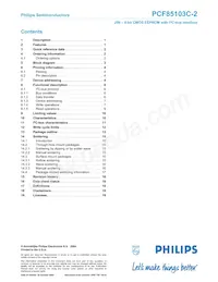 PCF85103C-2P/00 Datasheet Pagina 20