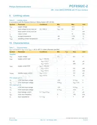 PCF8582C-2P/03數據表 頁面 10