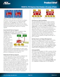 PEX8734-AB80BI G Datenblatt Seite 2