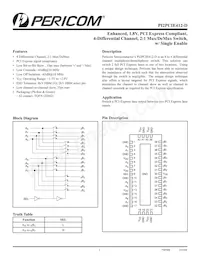 PI2PCIE412-DZHEX Datenblatt Cover