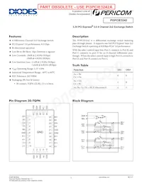 PI3PCIE3242ZLEX Datasheet Copertura