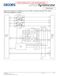 PI3PCIE3242ZLEX Datenblatt Seite 2