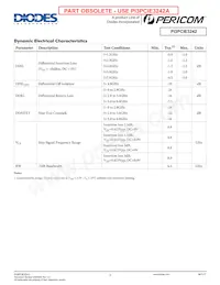 PI3PCIE3242ZLEX數據表 頁面 5