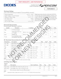 PI3PCIE3413ZHEX Datasheet Pagina 3