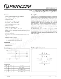 PI3USB10LP-AZMEX Datasheet Copertura