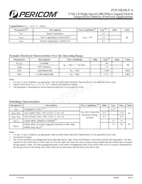 PI3USB10LP-AZMEX Datasheet Pagina 3