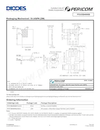 PI3USB4000BZUAEX數據表 頁面 9