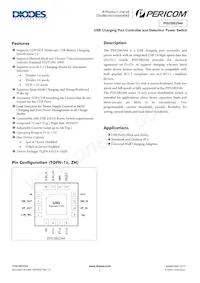 PI5USB2544ZHEX Datasheet Cover