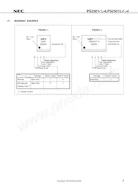 PS2501L-4-E3-A Datasheet Pagina 5