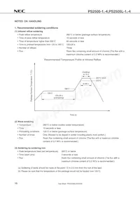 PS2505L-4-A Datasheet Page 10