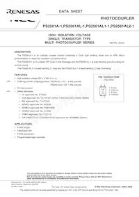 PS2561AL2-1-V-F3-L-A Datenblatt Seite 3