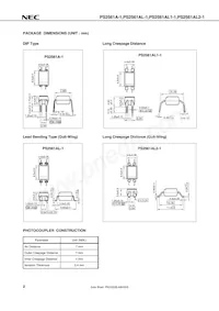 PS2561AL2-1-V-F3-L-A Datenblatt Seite 4