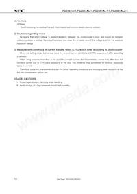 PS2561AL2-1-V-F3-L-A Datasheet Pagina 14