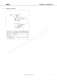 PS2581L2-A Datasheet Pagina 5