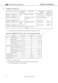 PS2581L2-F3-L-A Datasheet Page 4