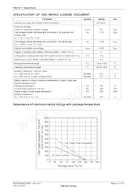 PS2701-1-V-A Datasheet Page 12