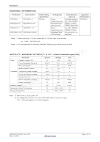PS2705A-1-V-A Datasheet Pagina 4