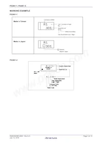 PS2801-1-F3-P-A Datasheet Pagina 3