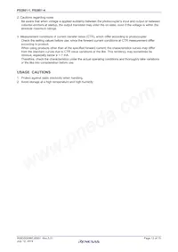 PS2801-1-F3-P-A Datasheet Pagina 12