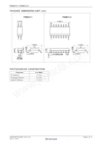 PS2801C-1-F3-L-A Datasheet Pagina 2