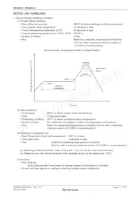 PS2802-1-F3-K-A Datasheet Pagina 11