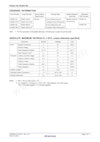 PS2841-4A-F3-AX Datasheet Pagina 3