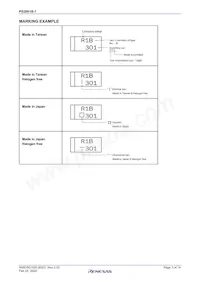 PS2861B-1Y-V-L-A Datasheet Page 3