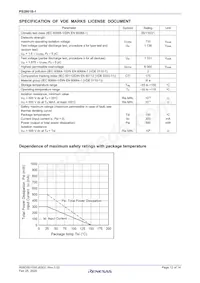 PS2861B-1Y-V-L-A Datasheet Page 12