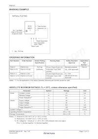 PS8101-K-AX Datasheet Pagina 3
