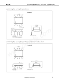 PS8502L2-V-E3-AX Datenblatt Seite 3