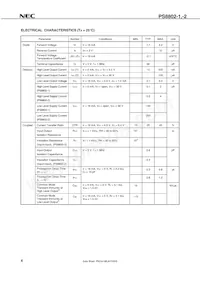 PS8802-2-F4-AX Datasheet Pagina 6