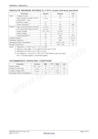 PS9307AL2-E3-AX Datasheet Pagina 4