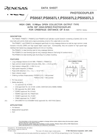 PS9587L3-AX Datasheet Pagina 3